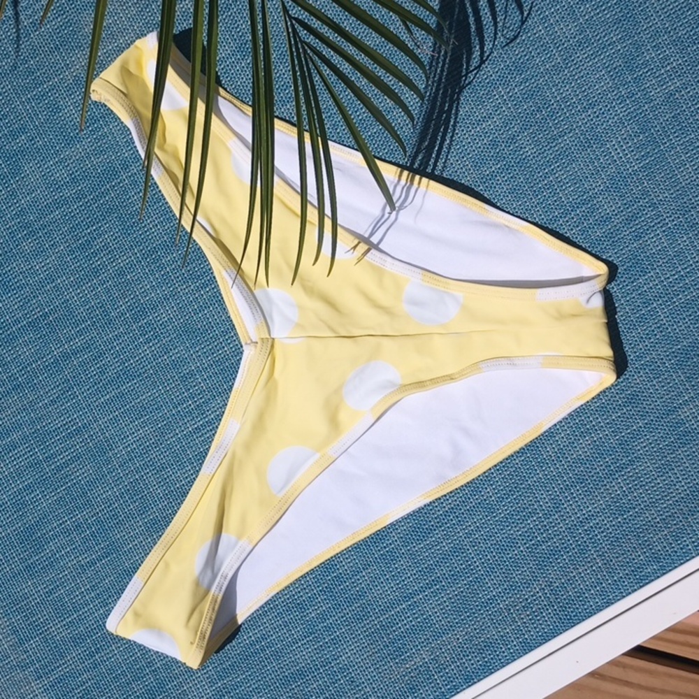 Out from under polkadot bikini bottoms